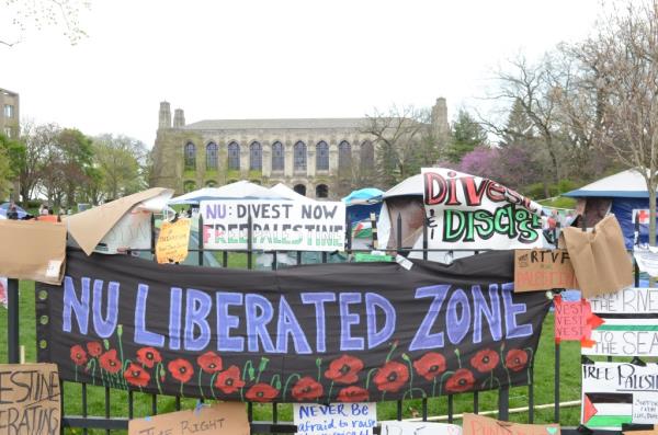 Encampment at Northwestern University